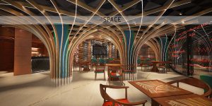 Karamna restaurant Dubai by 4SPACE interior design 02