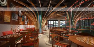 Karamna restaurant Dubai by 4SPACE interior design 05