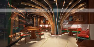 Karamna restaurant Dubai by 4SPACE interior design 06