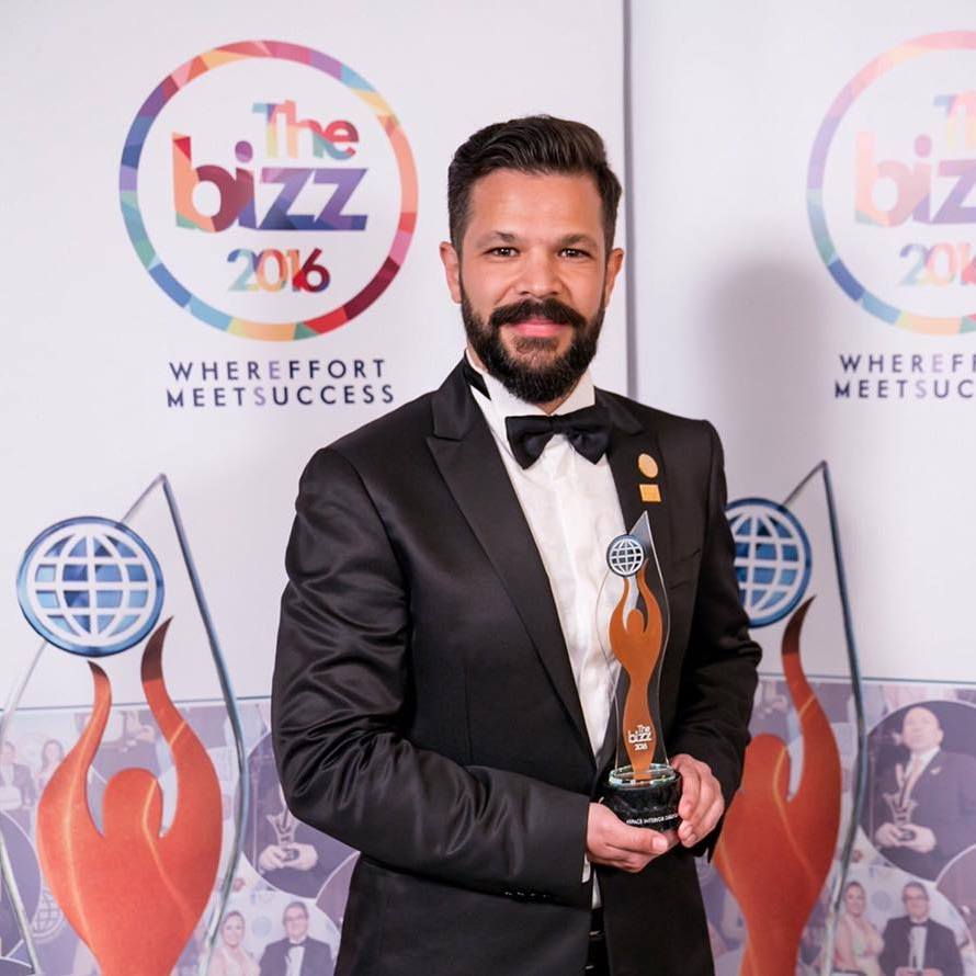 Firas Alsahin 4SPACE interior design wins Bizz 2016 award