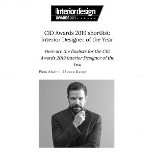Commercial Interior Design Awards 2019 by 4SPACE 02
