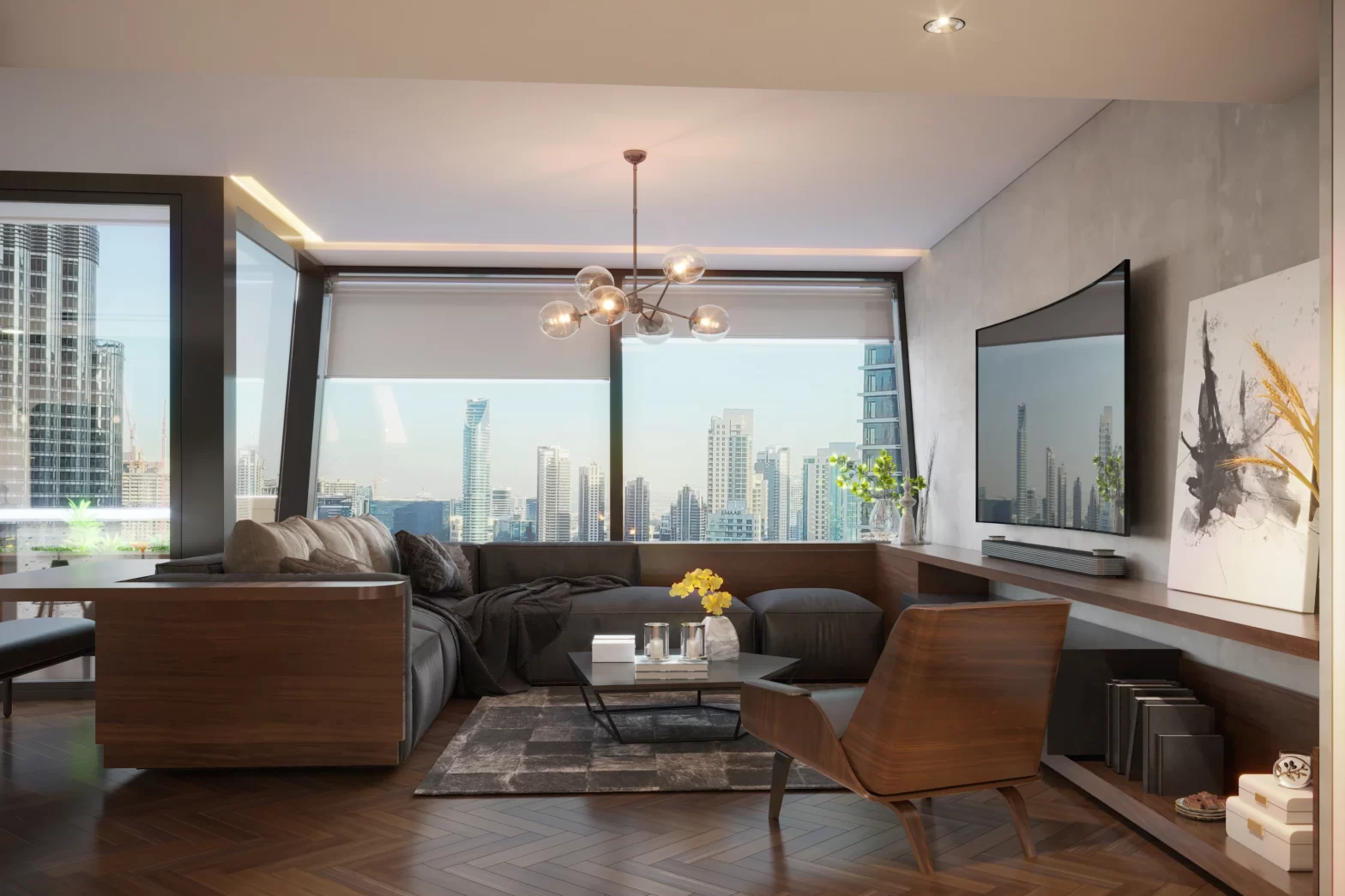 Burj Vista villa view 10